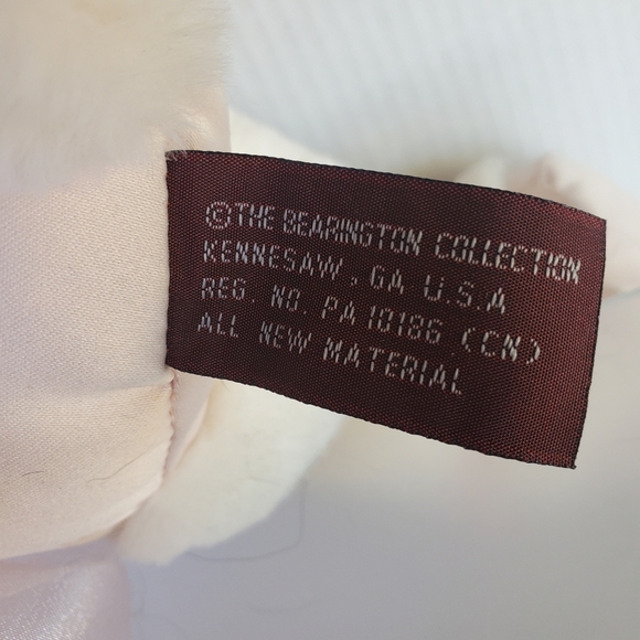 The Bearington Collection Lil' Bunny Tutu Pink Ballerina Plush Bunny Rabbit 15" - Picture 9 of 10